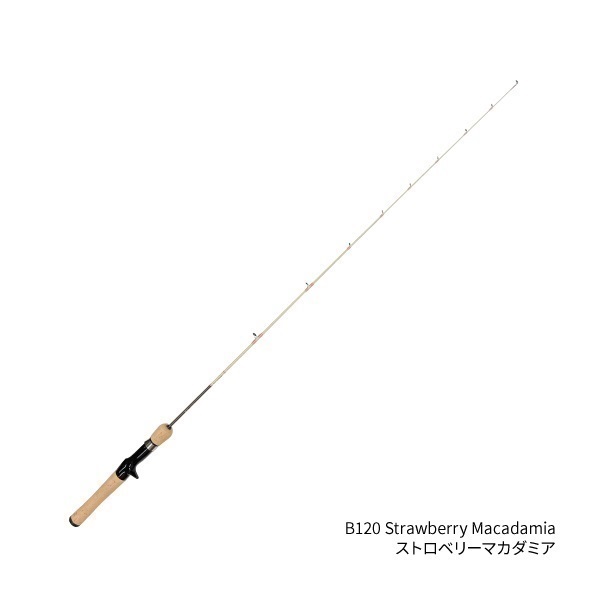 KANOA  GLASS  TROUT【フルグラスソリッドトラウトロッド/ワンピーストラウトロッド】(B120 ストロベリーマカデミア)